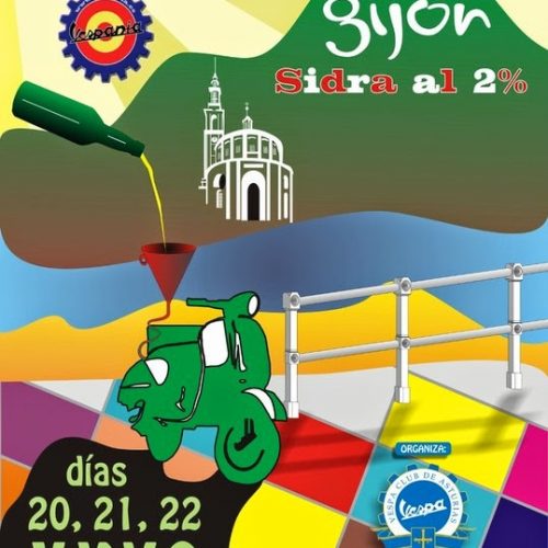 VESPANIADA en GIJON (20-21-22 JUNIO)