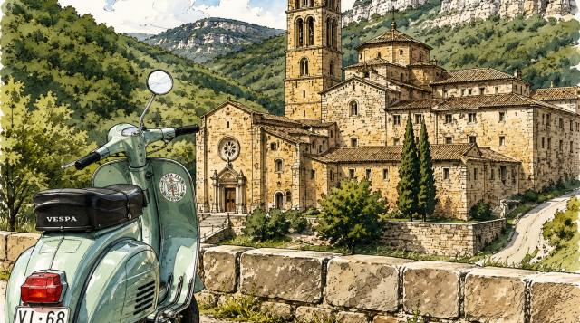 7ª salida – 70 años rodando juntos · Monasterio Codex