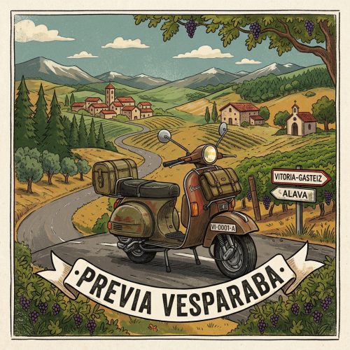 8ª salida – 70 años rodando juntos · Previa Vesparaba
